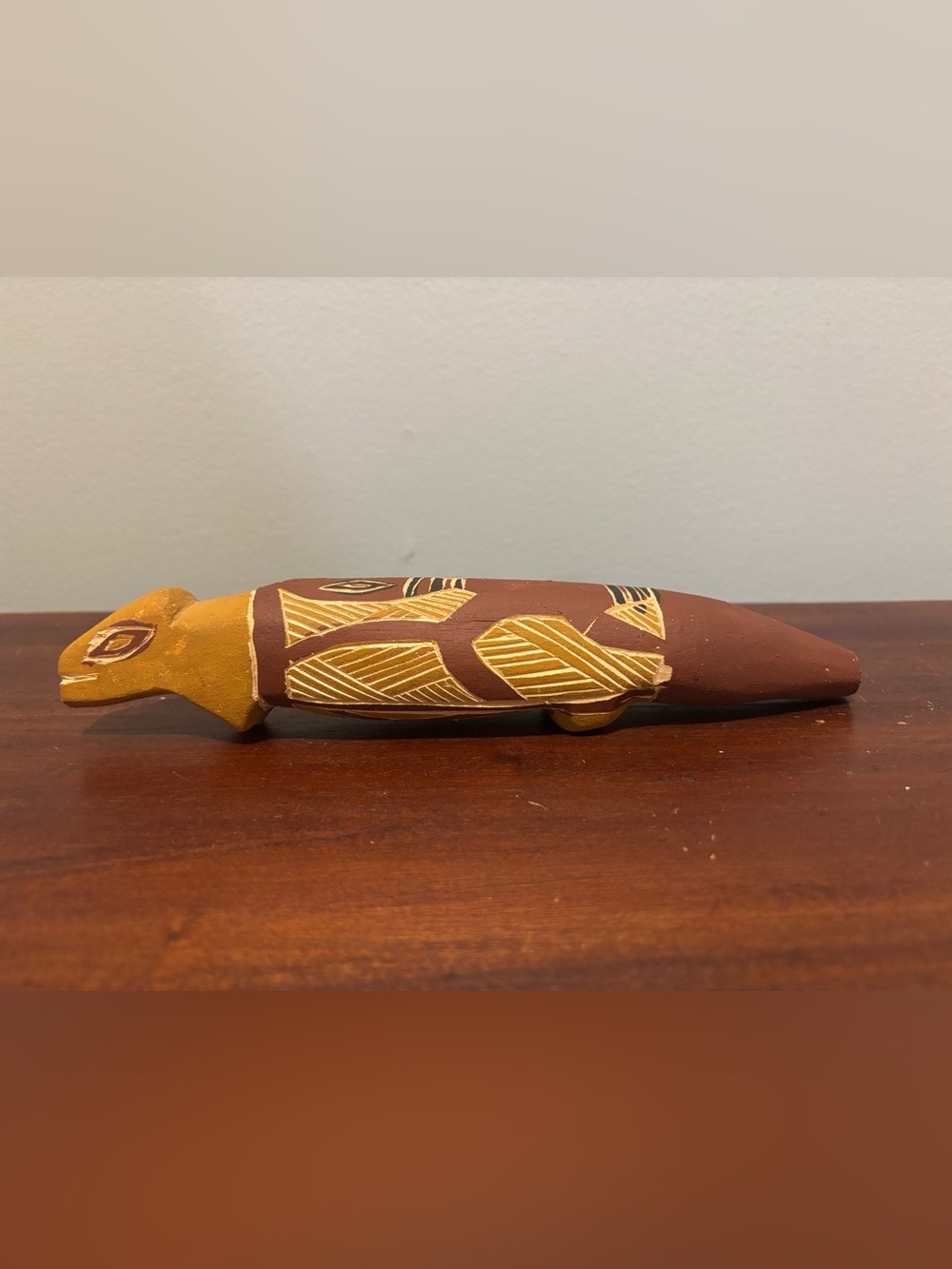 Hand-Carved Australian Aboriginal Folk Art